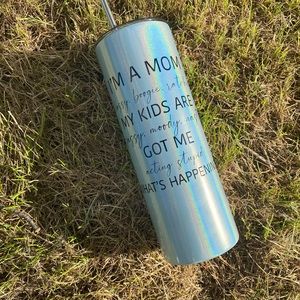 20oz Classy bougie ratchet mom tumbler